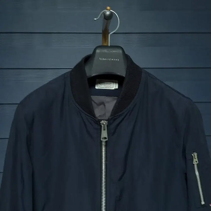 [BUNJANG] Covernat Navy Blouson Jacket / M ) 커버낫 네이비 블루종 자켓