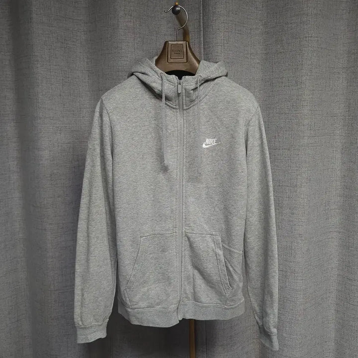 [BUNJANG] Nike Gray Hoodie Zip-up / M ) 나이키 회색 후드집업