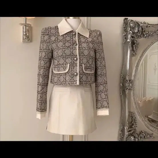 [BUNJANG] CANNAGE Ivory Jacket (S) / 까나쥬 자켓 아이보리 s 수입의류