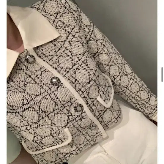 [BUNJANG] CANNAGE Ivory Jacket (S) / 까나쥬 자켓 아이보리 s 수입의류