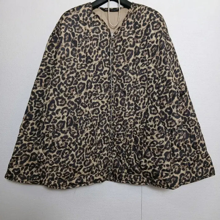 [BUNJANG] ZARA Leopard Print Jacket M / 자라.  호피무늬 자켓 M ( 사이즈 넉넉 )