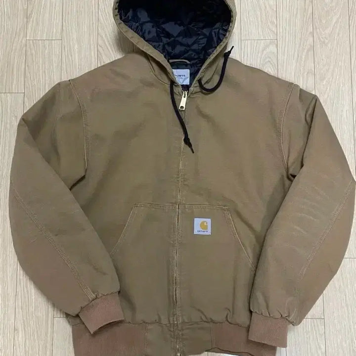 [BUNJANG] Carhartt WIP OG Active Jacket - Beige / 웍스아웃 칼하트 wip 액티브 자켓  디어본캔버스og  m