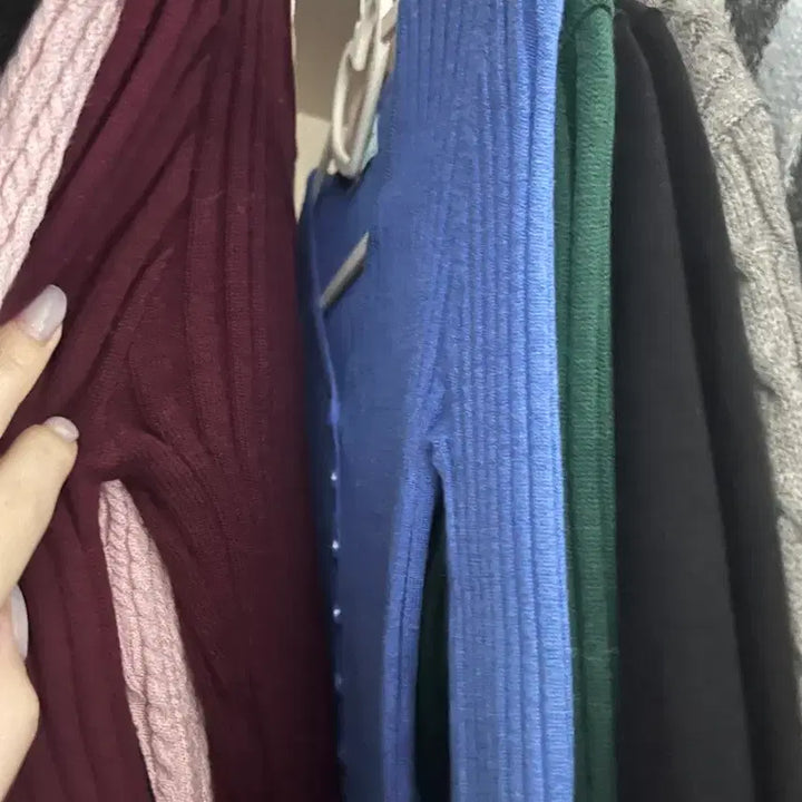 [BUNJANG] Pale Jade Knit Cardigan Bundle Set / 상태좋은 페일제이드 니트 가디건 4벌 일괄 판매 2.0