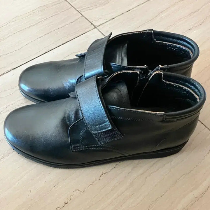 [BUNJANG] Noblesse Paris Velcro Leather Shoes / 노블래스 파리 벨크로 가죽 구두. 단화275
