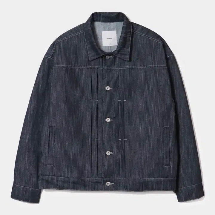[BUNJANG] Zero Vertical Clean Denim Trucker Jacket / 제로 Vertical Clean Denim Trucker Jacket