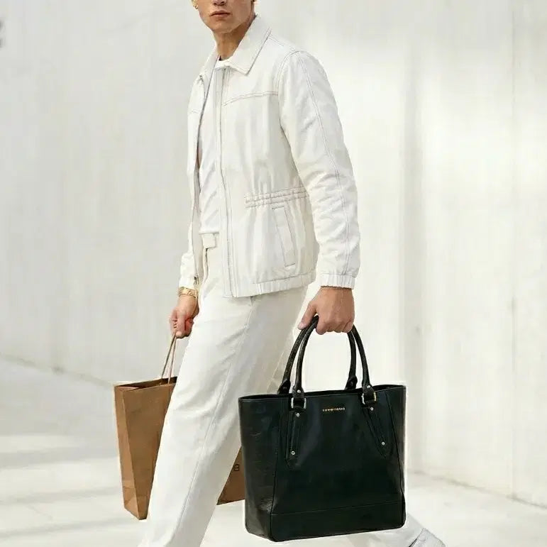 [BUNJANG] Burberry Somford Tote Bag Black L / 정품 버버리 가방 소머포드 토트백 블랙 L