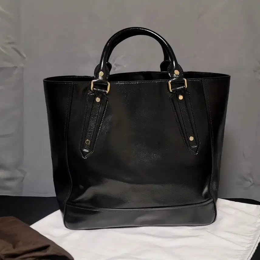 [BUNJANG] Burberry Somford Tote Bag Black L / 정품 버버리 가방 소머포드 토트백 블랙 L