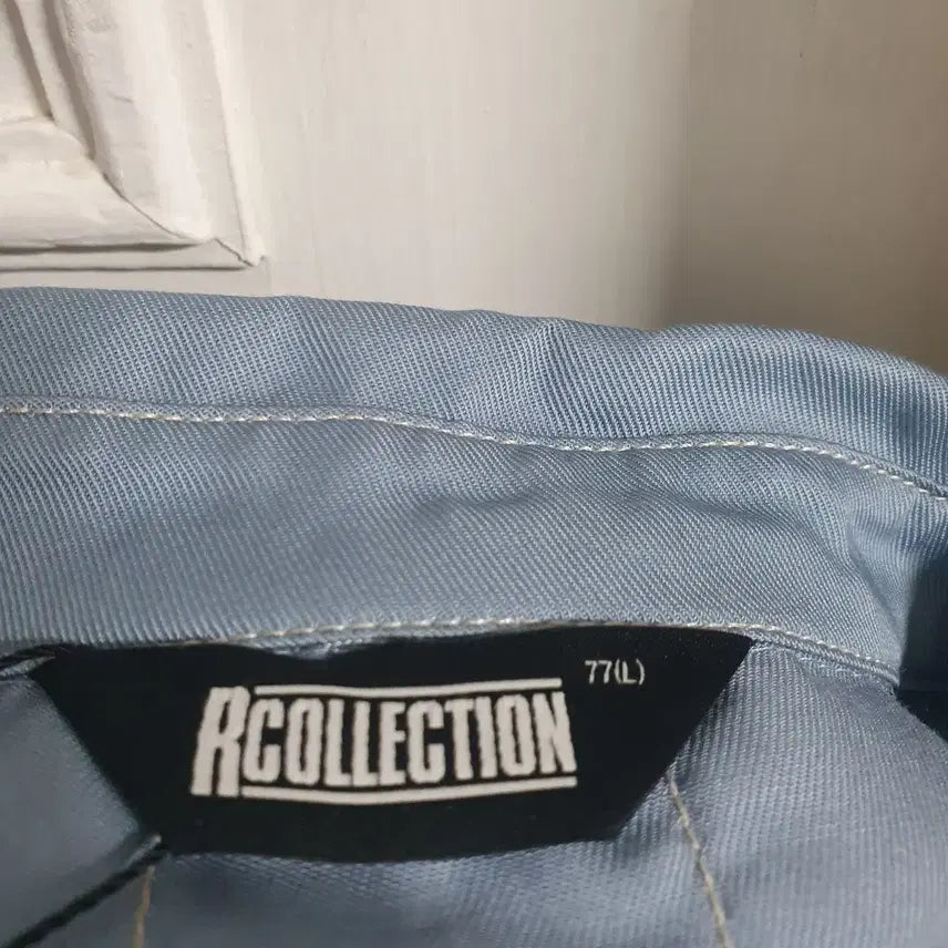 [BUNJANG] R Collection Sky Blue Tencel Shirt - Women&