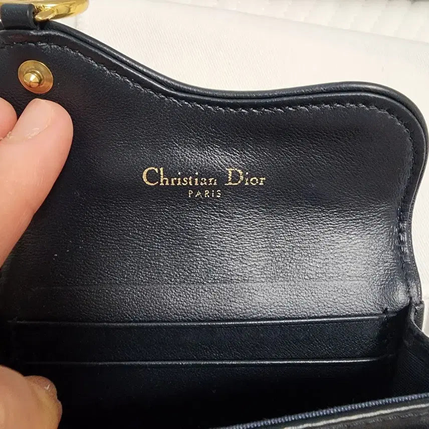 [BUNJANG] Dior Oblique Saddle Card Wallet / (정품)디올 오블리크 카드지갑