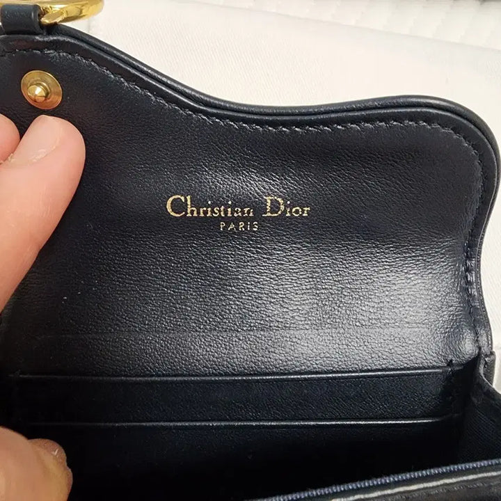 [BUNJANG] Dior Oblique Saddle Card Wallet / (정품)디올 오블리크 카드지갑