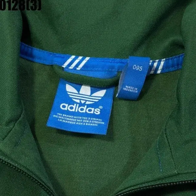 [BUNJANG] Adidas 3-Stripes Track Top Deep Green Jersey / 아디다스 삼선 트랙탑 딥그린 초록 져지90