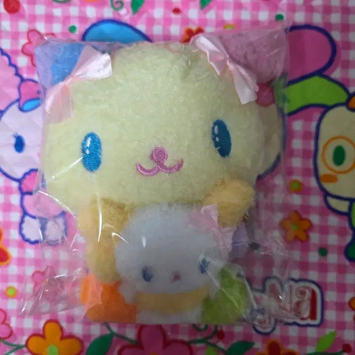 [BUNJANG] Sanrio Usahana Doll Keyring / 산리오 아베일 우사하나 인형 키링