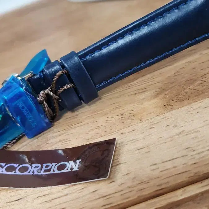 [BUNJANG] Scorpion Chronograph Leather Watch / # 스콜피온 크로노그래프 남성명품시계 D버클 가죽시계 급처