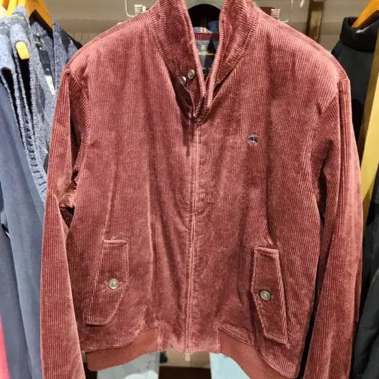[BUNJANG] Brooks Brothers Corduroy Burgundy Jacket L / 브룩스브라더스 코듀로이 버건디 자켓 L