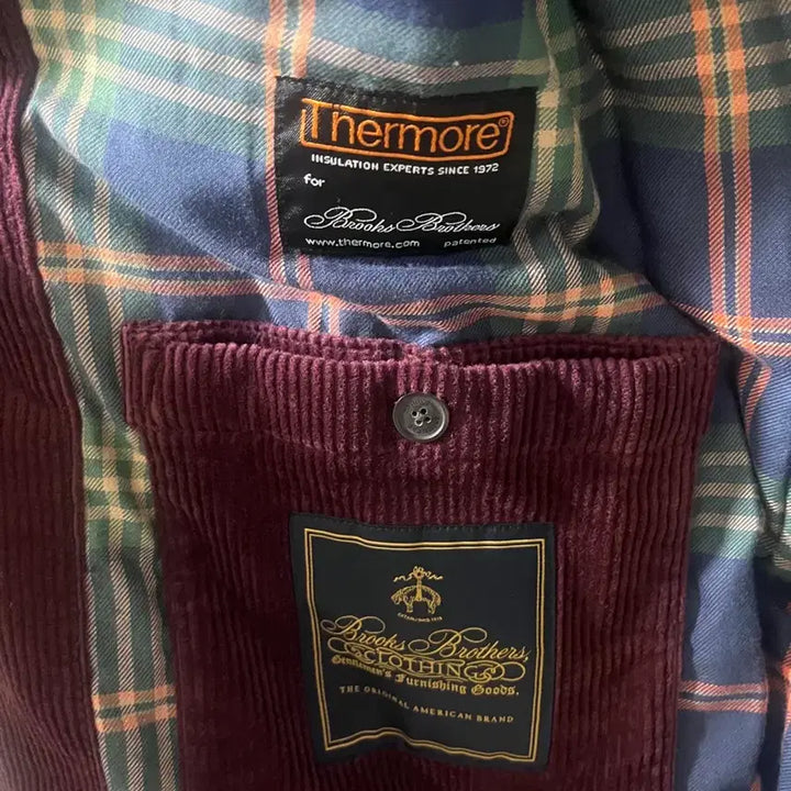 [BUNJANG] Brooks Brothers Corduroy Burgundy Jacket L / 브룩스브라더스 코듀로이 버건디 자켓 L