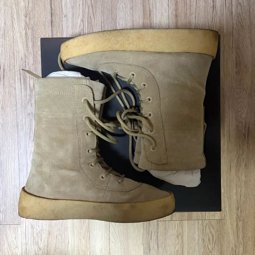 [BUNJANG] EZ Season 2 Crepe Boots / 41) 이지시즌2 크레페 부츠