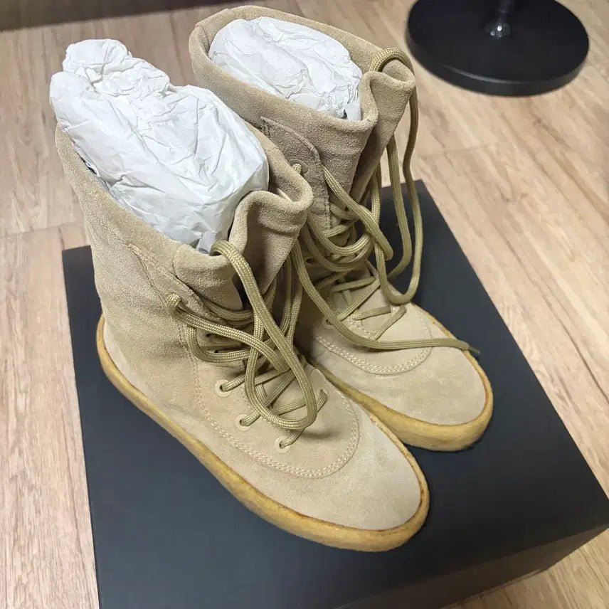 [BUNJANG] EZ Season 2 Crepe Boots / 41) 이지시즌2 크레페 부츠