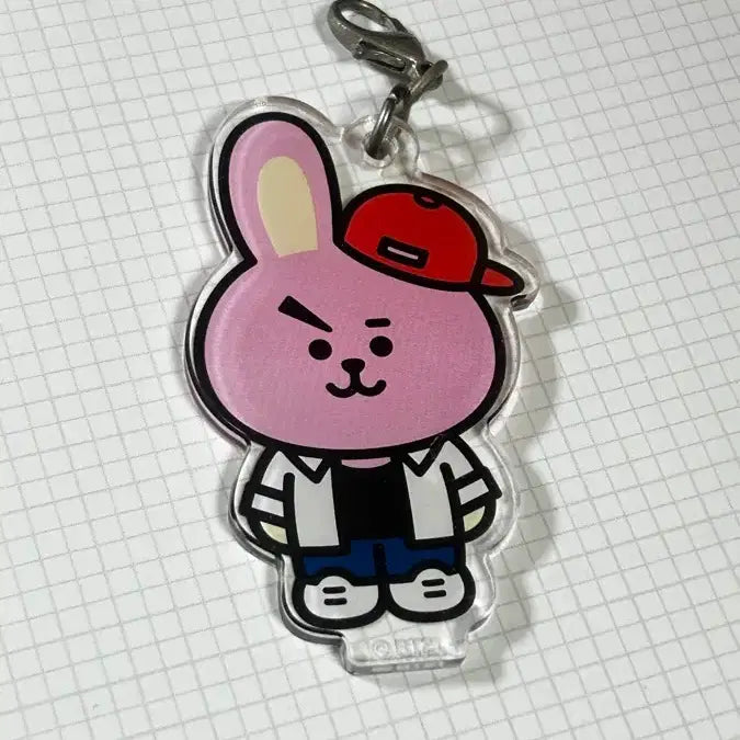 [BUNJANG] BT21 COOKY Jungkook Acrylic Keyring / BT21 COOKY 쿠키 아크릴 키링 방탄 정국