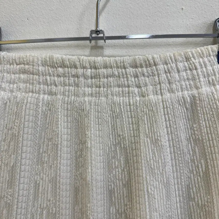[BUNJANG] Lace Banding Flare Long Skirt / 레이스 밴딩 스커트 /플레어 롱스커트 /데이트룩 감성룩 꾸안꾸룩/JPN