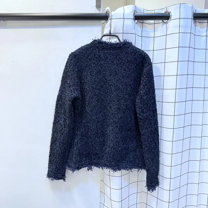 [BUNJANG] Unanswered Mystery Tweed Cardigan / 언앤써드미스테리 트위드가디건