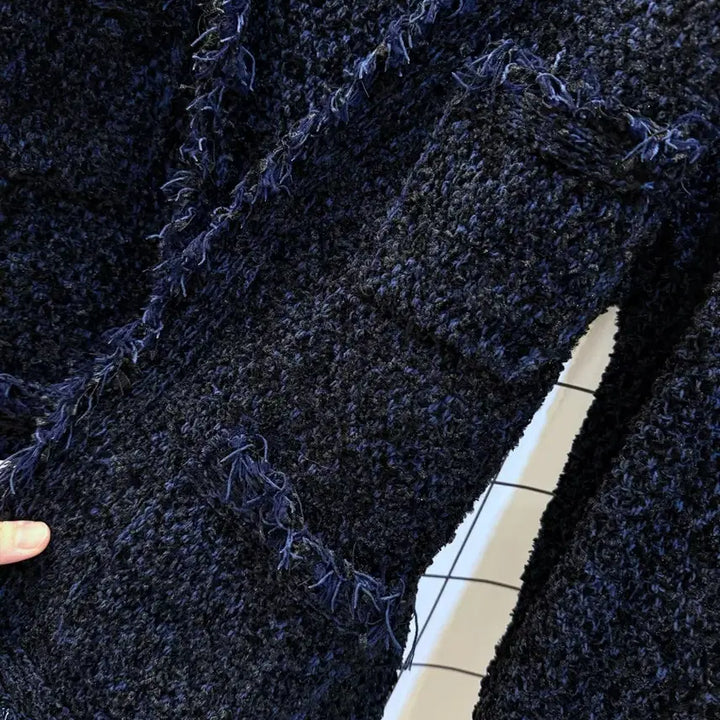 [BUNJANG] Unanswered Mystery Tweed Cardigan / 언앤써드미스테리 트위드가디건