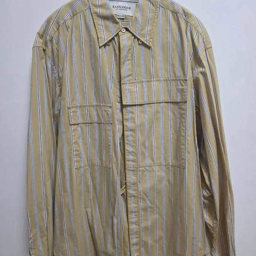 [BUNJANG] Eastlogue Striped Shirt (M) / 이스트로그 스트라이프 셔츠M