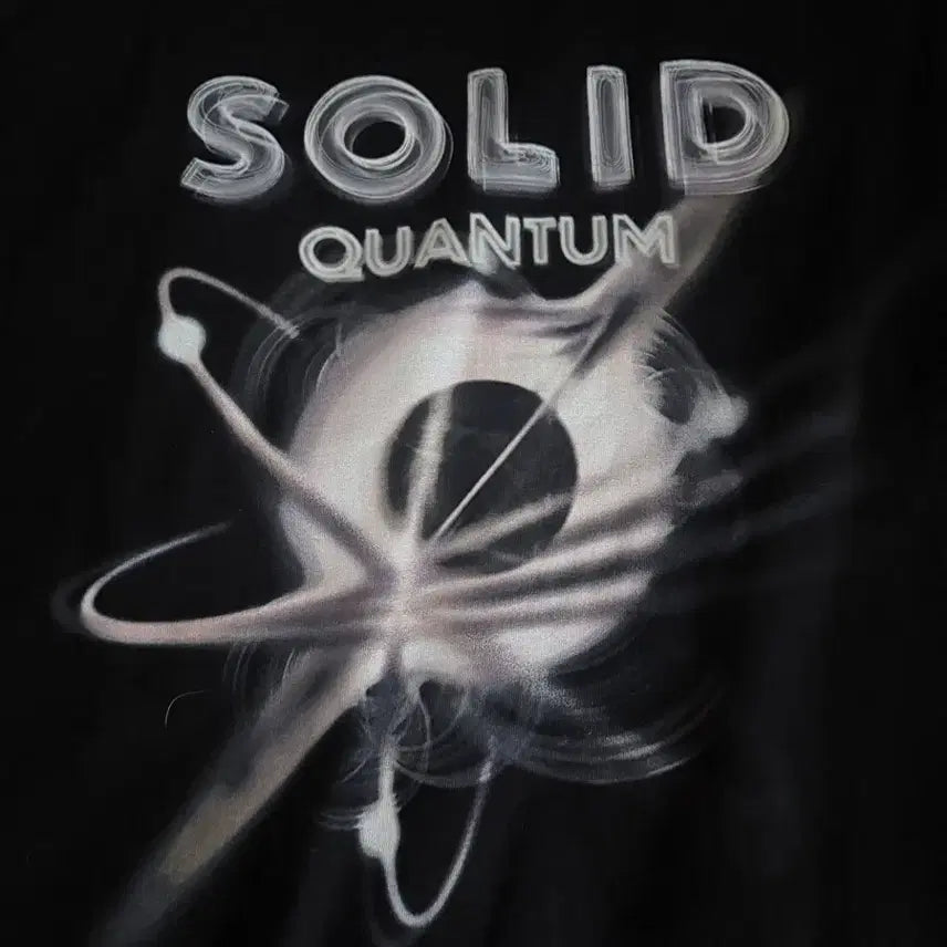 [BUNJANG] Solid Homme Quantum Black T-shirt / 솔리드옴므 반팔