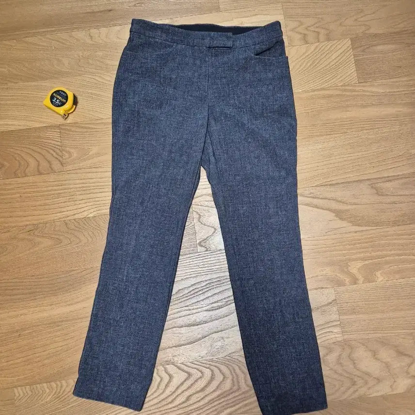 [BUNJANG] Gray Slacks 66-77 밴딩 Pants / 그레이 슬랙스 약기모 밴딩바지 66 날씬77