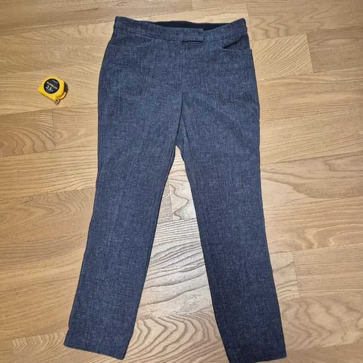 [BUNJANG] Gray Slacks 66-77 밴딩 Pants / 그레이 슬랙스 약기모 밴딩바지 66 날씬77