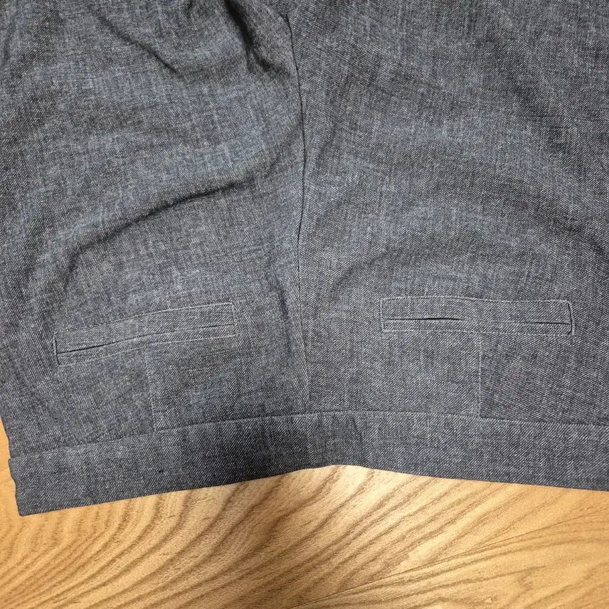 [BUNJANG] Gray Slacks 66-77 밴딩 Pants / 그레이 슬랙스 약기모 밴딩바지 66 날씬77