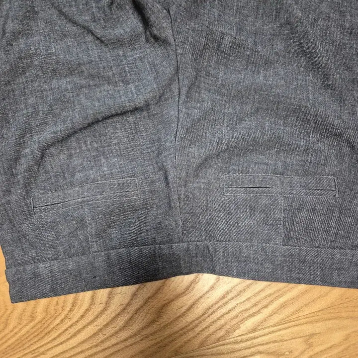 [BUNJANG] Gray Slacks 66-77 밴딩 Pants / 그레이 슬랙스 약기모 밴딩바지 66 날씬77