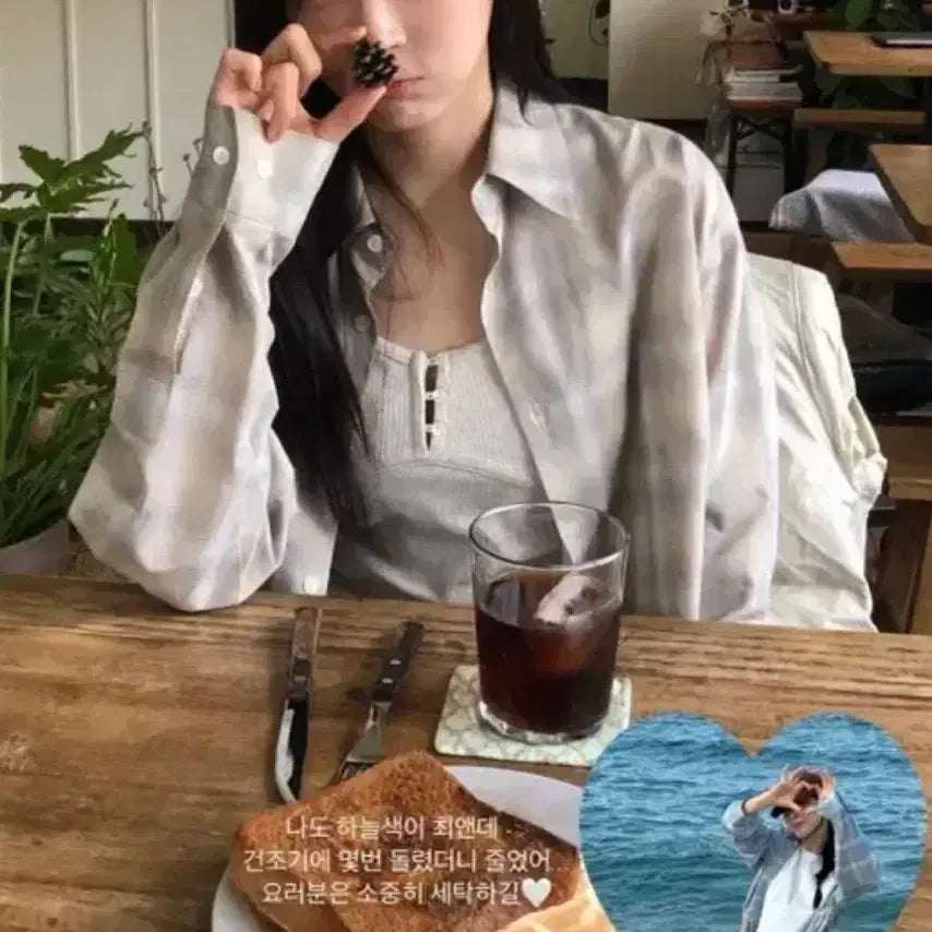 [BUNJANG] AUB Our Checkered Pattern Shirt / 아우브아워 셔츠