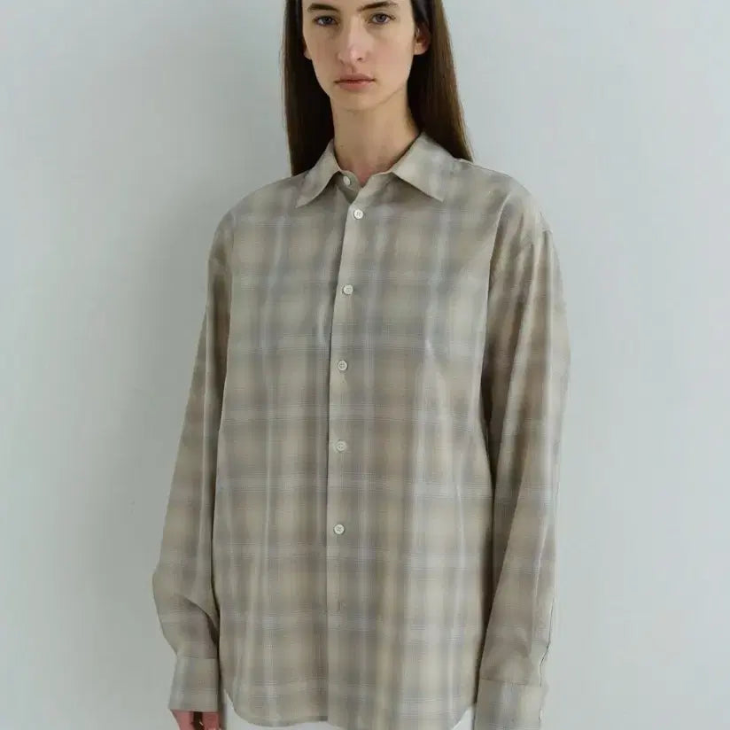 [BUNJANG] AUB Our Checkered Pattern Shirt / 아우브아워 셔츠