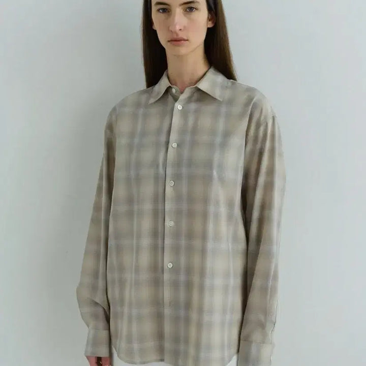 [BUNJANG] AUB Our Checkered Pattern Shirt / 아우브아워 셔츠