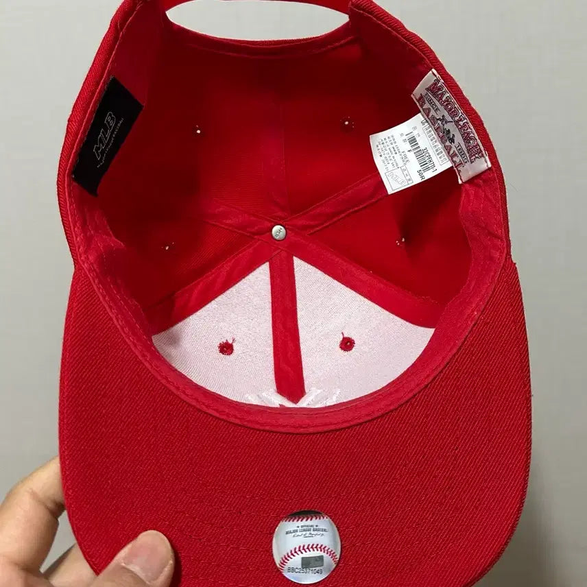 [BUNJANG] MLB New York Yankees Red Snapback Cap / MLB 뉴욕 양키스 빨간색 스냅백 FREE