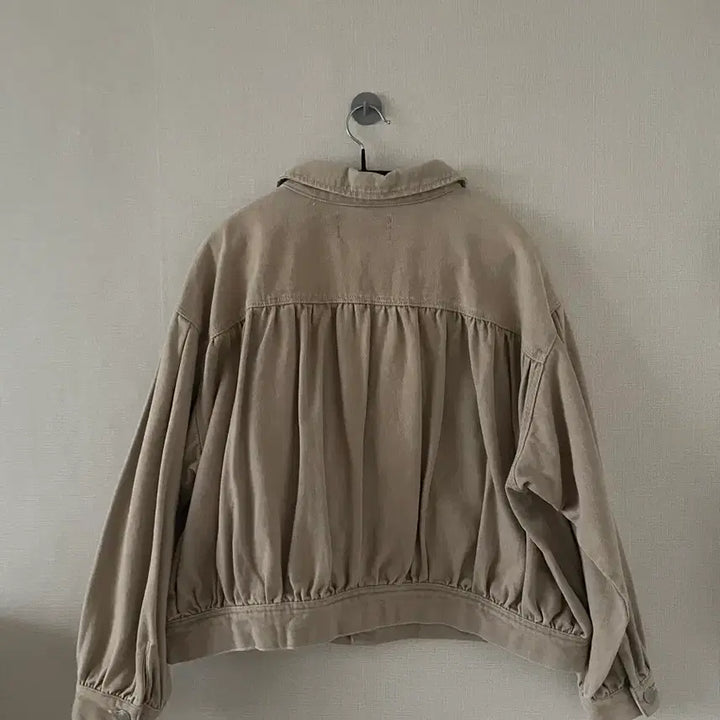 [BUNJANG] Vintage Light Beige Denim Jacket / 빈티지 연베이지 데님 자켓
