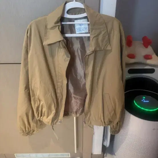 [BUNJANG] YES Beige Jumper / YES 베이지색 점퍼