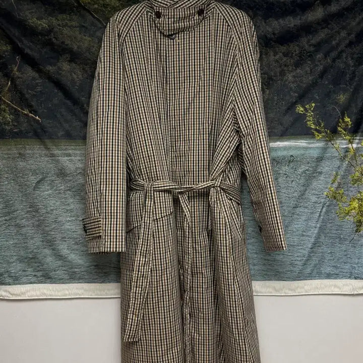 [BUNJANG] COS Herringbone Belted Long Puffer Jacket / COS 헤링본 벨티트 롱 푸퍼 패딩