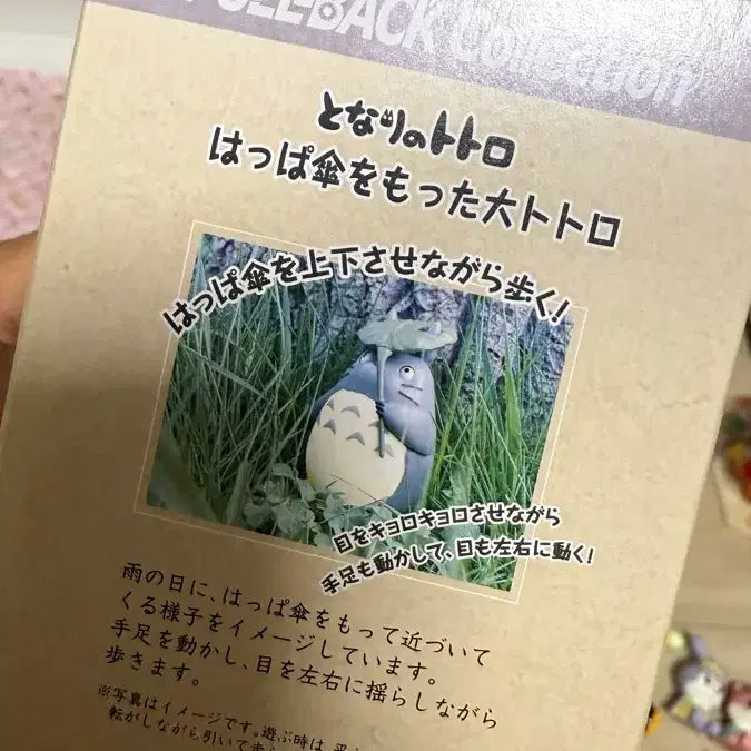 [BUNJANG] Studio Ghibli Totoro Pullback Collection Figure (PBC-15B) / 토토로 풀백 컬렉션 피규어 (PBC-15B)