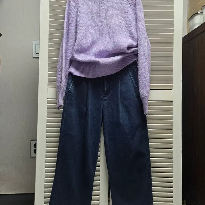 [BUNJANG] Kuzteng High-Neck Knit Sweater / 쿠즈텡 하이넥 니트