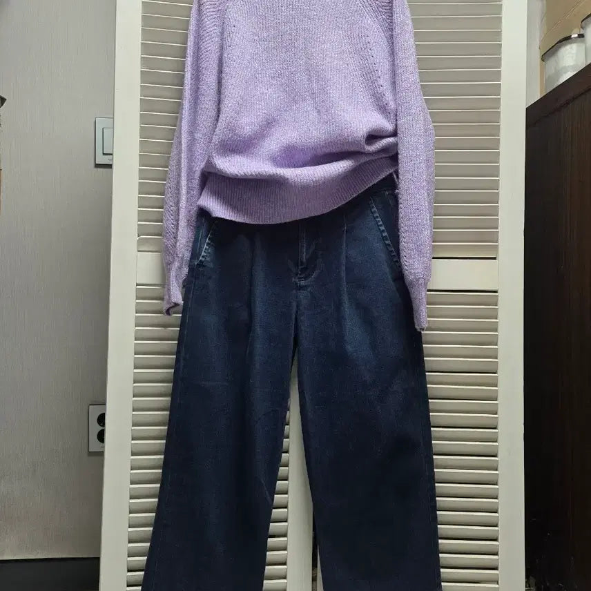 [BUNJANG] Kuzteng High-Neck Knit Sweater / 쿠즈텡 하이넥 니트