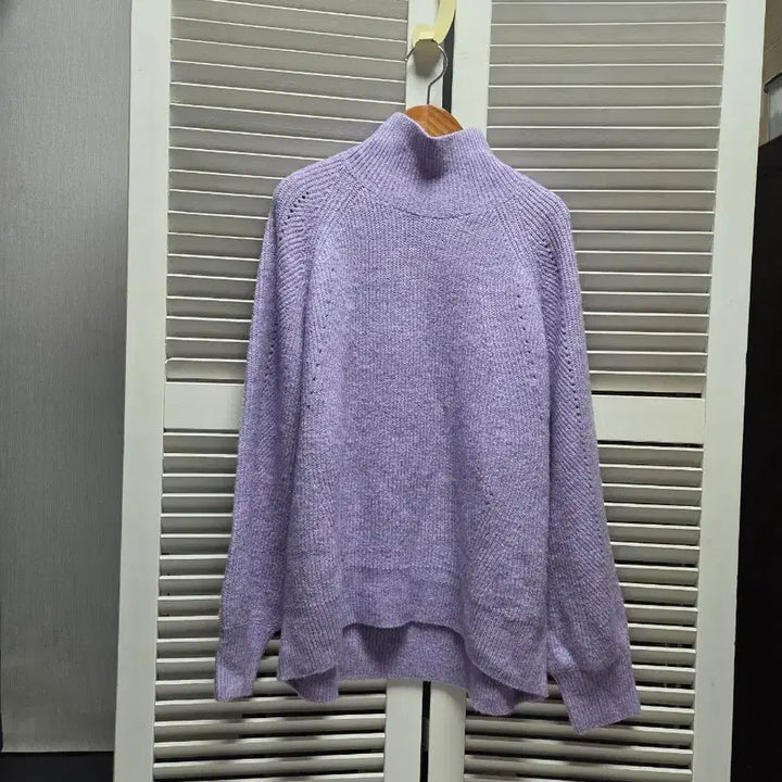 [BUNJANG] Kuzteng High-Neck Knit Sweater / 쿠즈텡 하이넥 니트