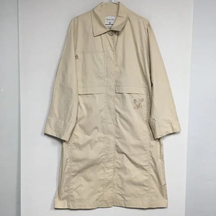 [BUNJANG] Thursday Island Trench Coat / 써스데이아일랜드 싱글 맥 트렌치 코트 M