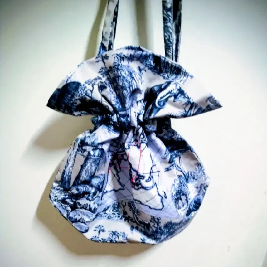 [BUNJANG] Dior Tote Drawstring Pouch Lipstick Set / Dior 토트 드로스트링 파우치 립스틱 세트