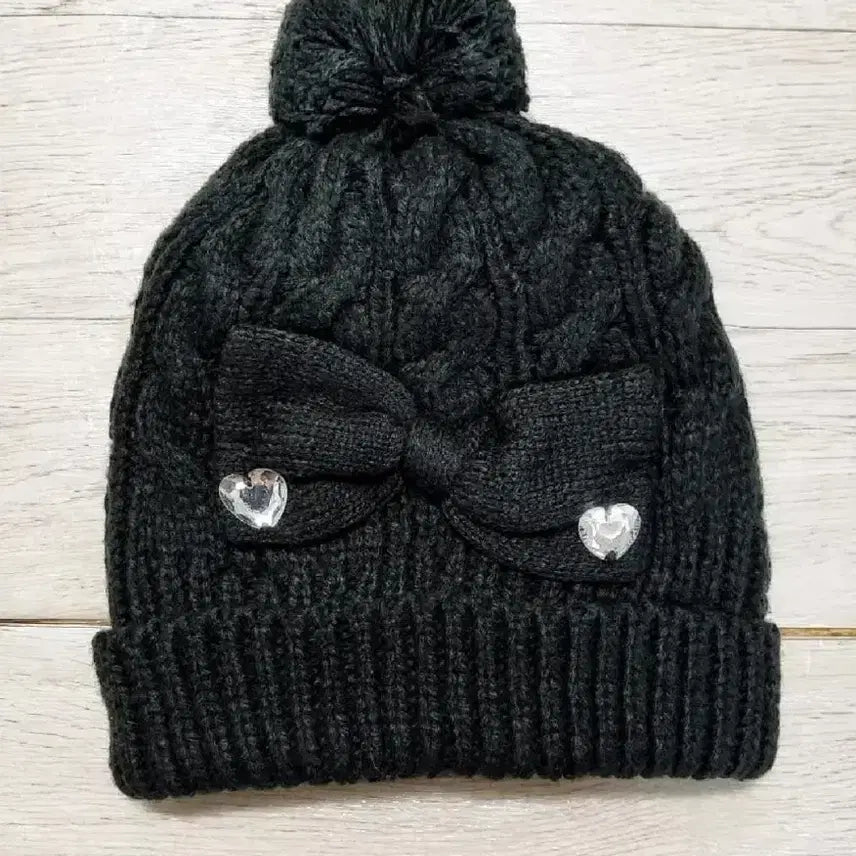 [BUNJANG] Vintage Ribbon Beanie Hat / 빈티지 리본 비니모자 히메갸루 공겜여주 달천 핀터깔 로리타 스나계