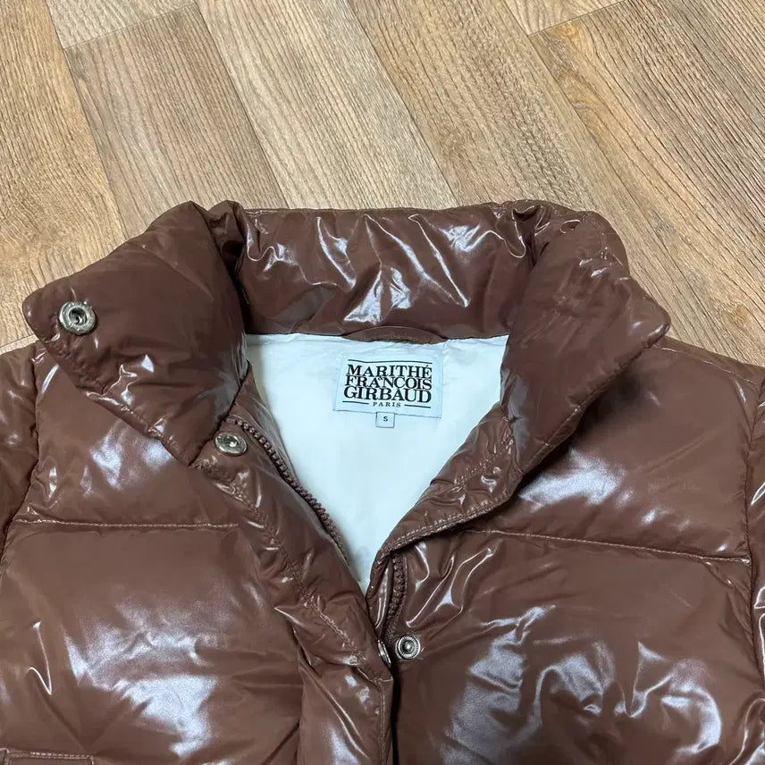 [BUNJANG] Marithe Francois Girbaud Brown Short Padded Jacket S / 마리떼 프랑소와 저버 브라운 숏패딩 S