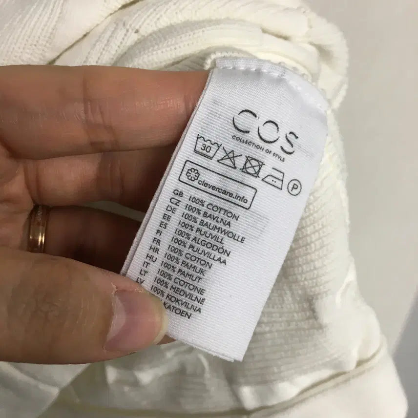 [BUNJANG] COS Knit Top / COS 코스 반팔 니트 S