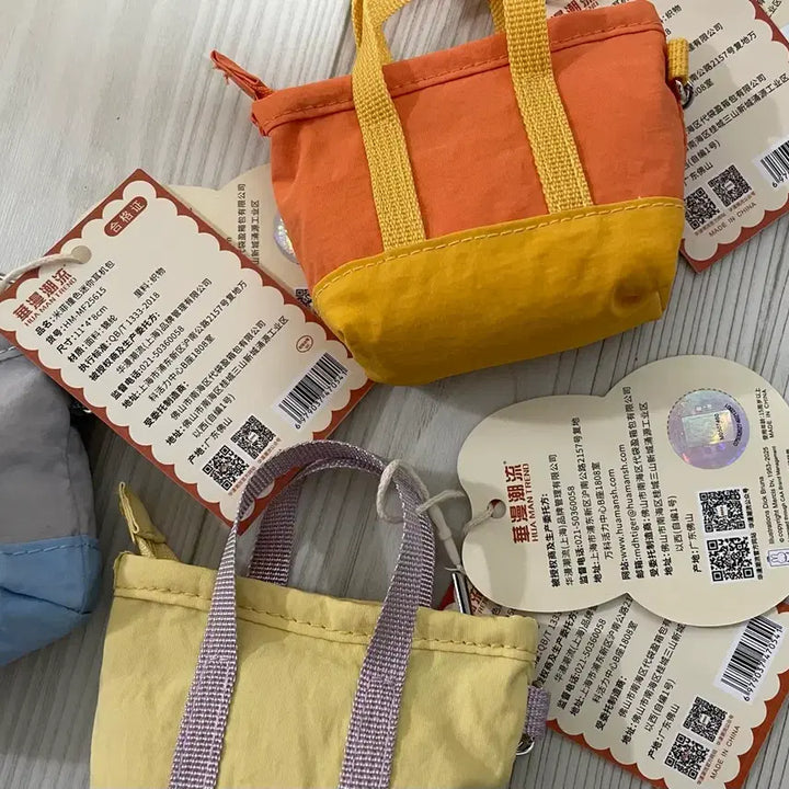 [BUNJANG] Miffy Mini Tote Bag Coin Purse Keyring / 새상품)미피 미니 토트백 동전 지갑 키링