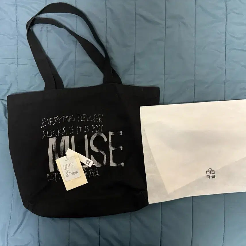 [BUNJANG] Polytelu 1011 Muse Canvas Eco Bag / 폴리테루 1011 마카 뮤즈 캔버스 에코백