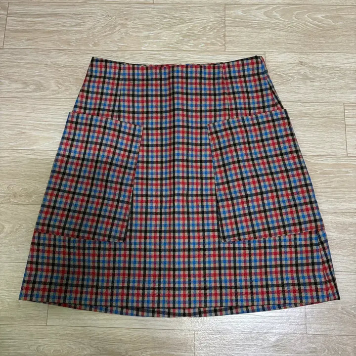 [BUNJANG] Check Mini Skirt / 체크 미니스커트 44-55